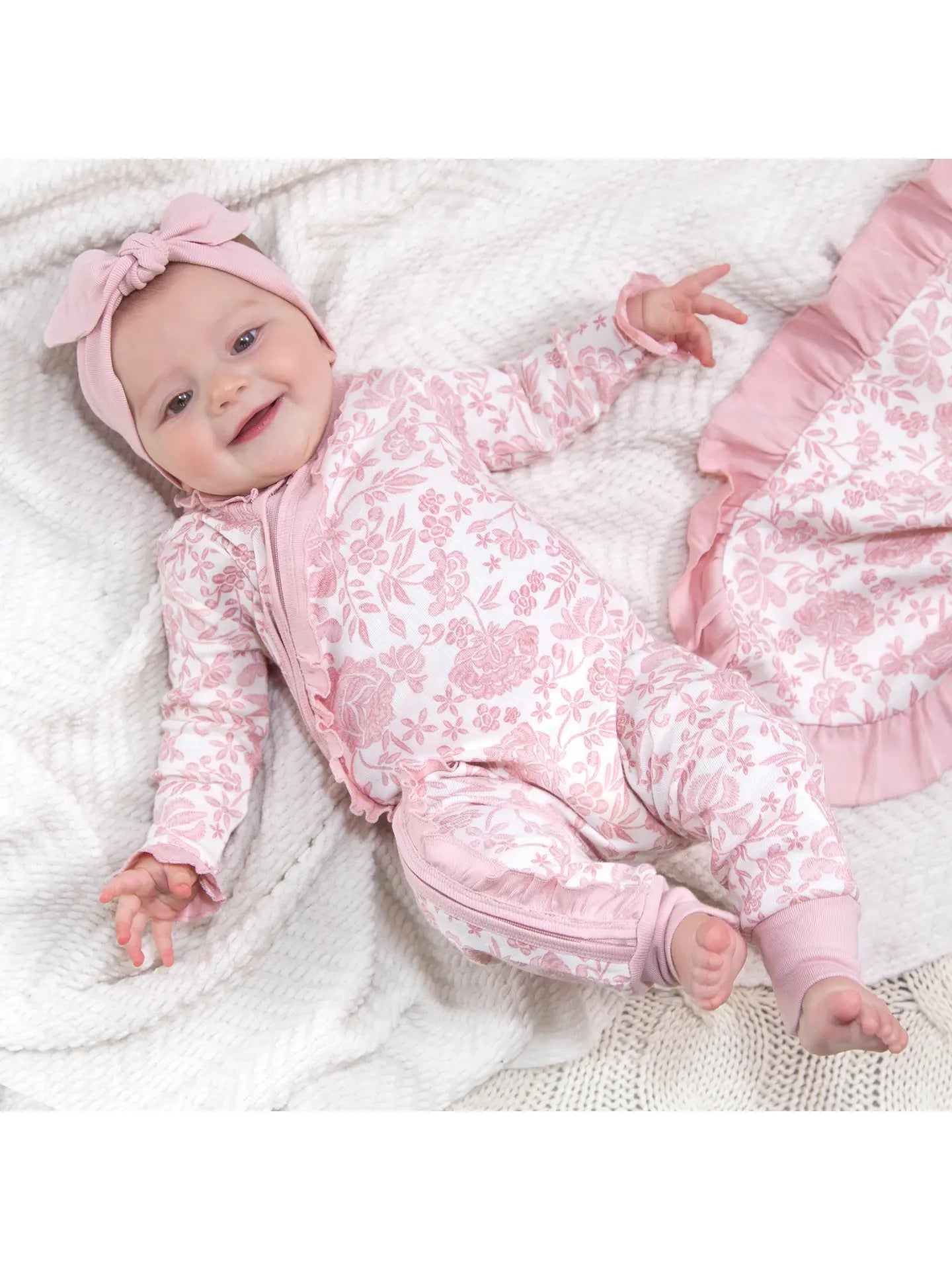 Pink Embroidery Romper