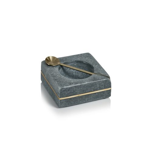 Marble Salt & Pepper Cellars/Set of 2