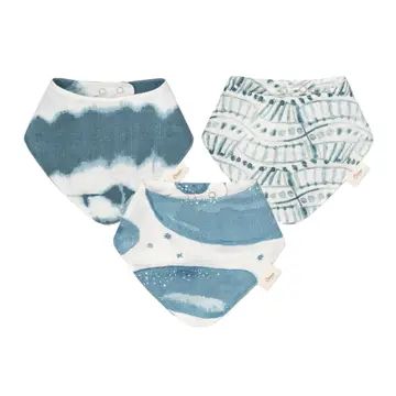 Tie-dye Bibs/Set of 3