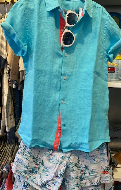 Boys Linen Shirt