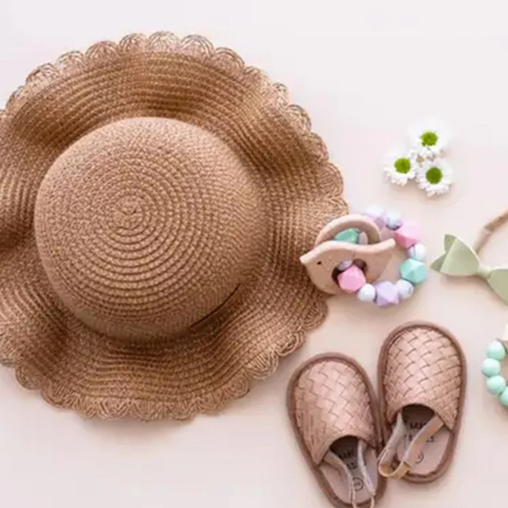 Baby Straw Sun Hat