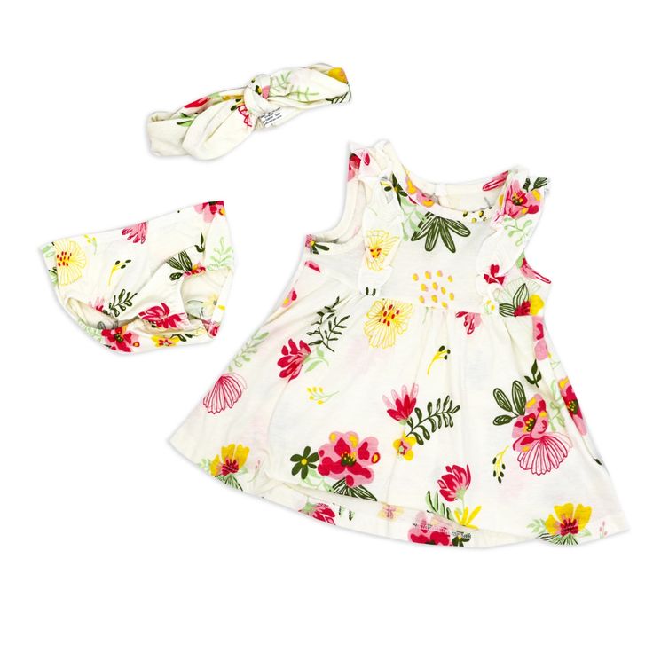 Tropical Floral Dress