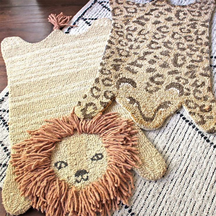 Safari Animal Throw Rugs